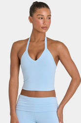 ButterCloudâ„¢ Crop Tank Top in Sky