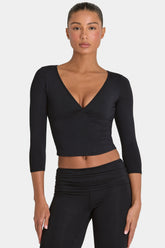 ButterCloudâ„¢ Top in Black